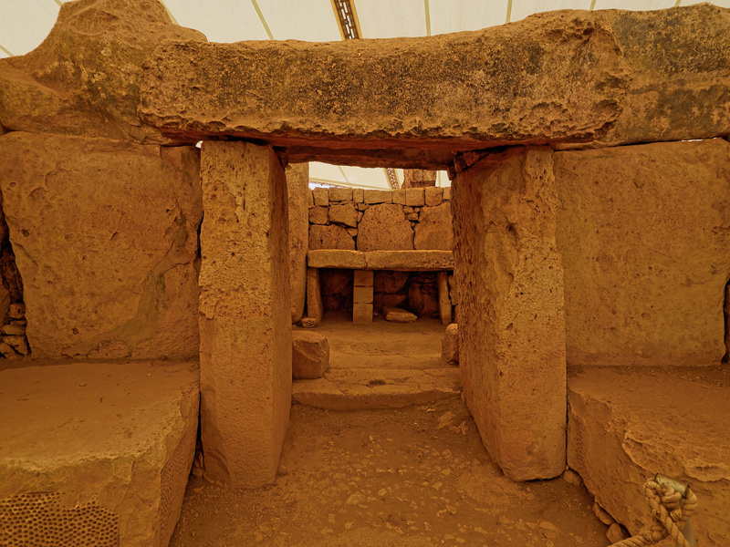 Mnajdra, Megalithic Temple
        